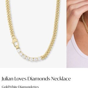 Julian Loves Diamonds necklace